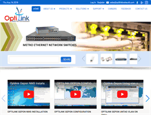 Tablet Screenshot of optilinknetwork.com